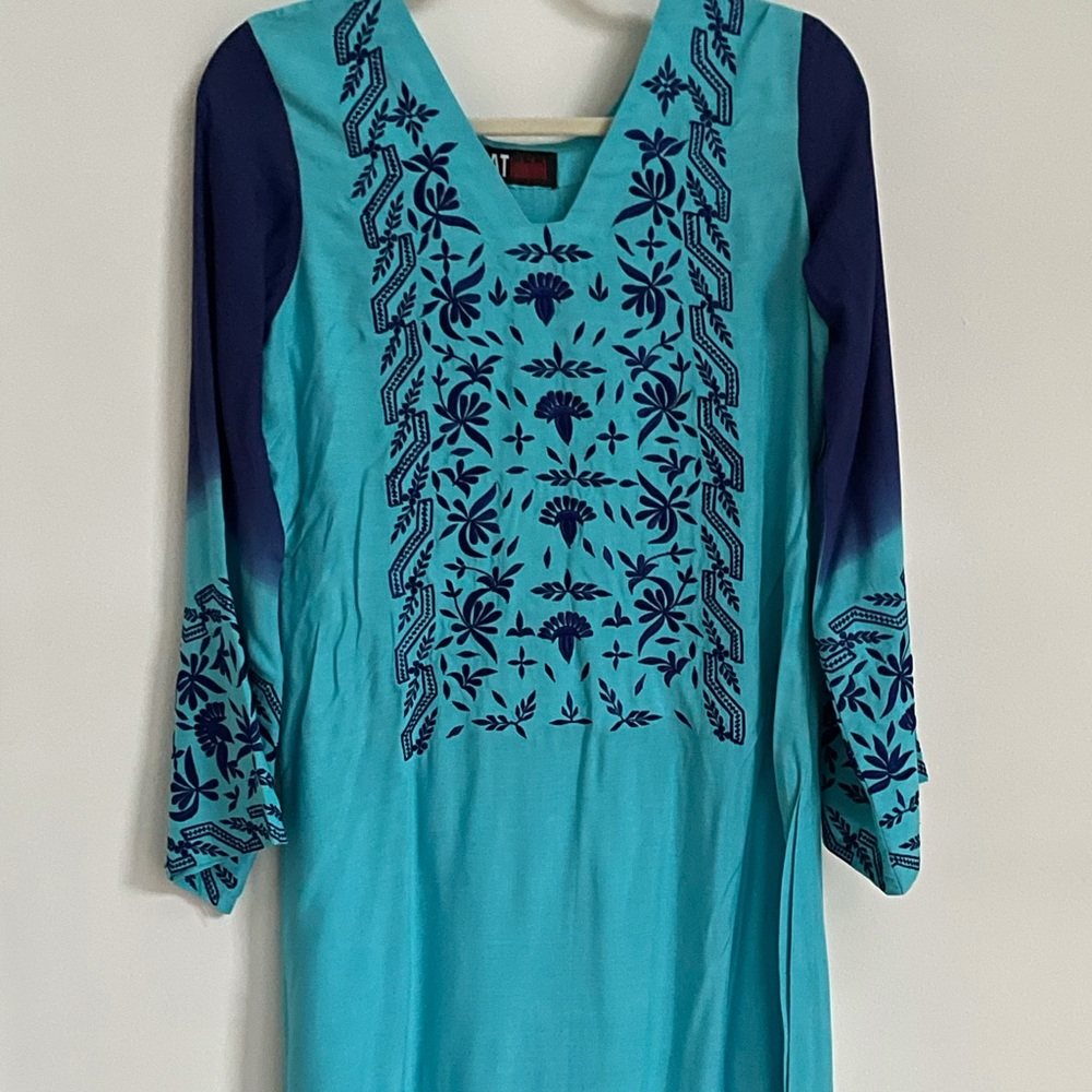 Brand new shaded kurti by Ambreen Tariq
